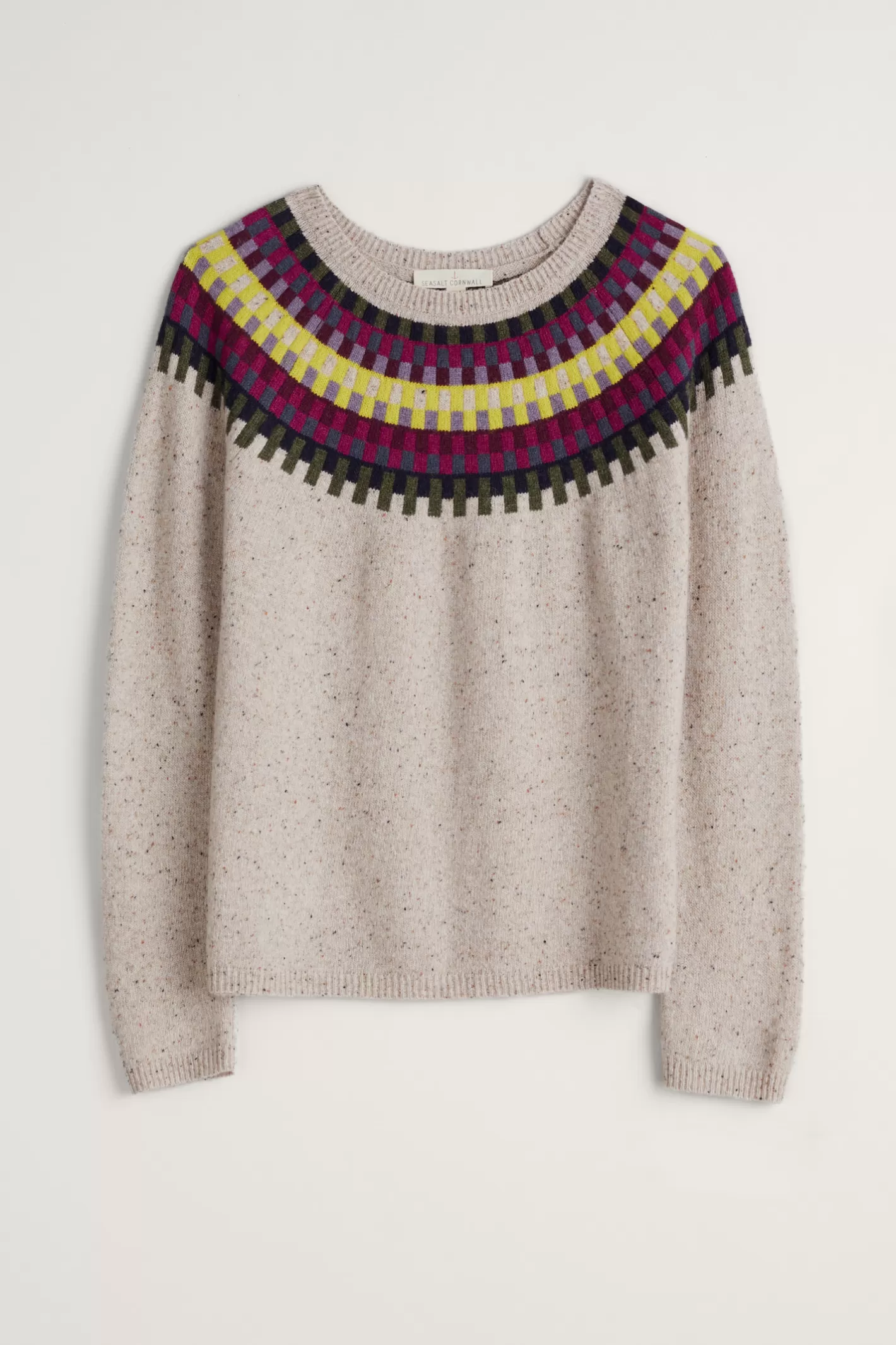 Fashion Berlewen Fair Isle Jumper Women Knitwear