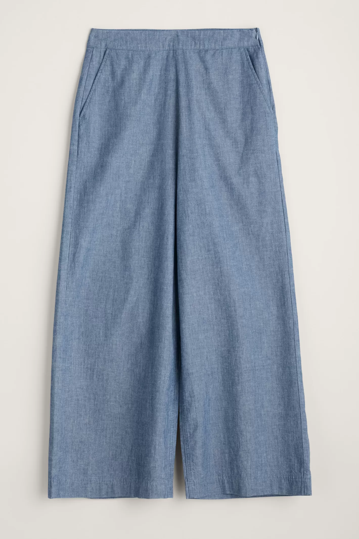 Hot Calluna Wide Leg Chambray Trousers Women Trousers & Shorts