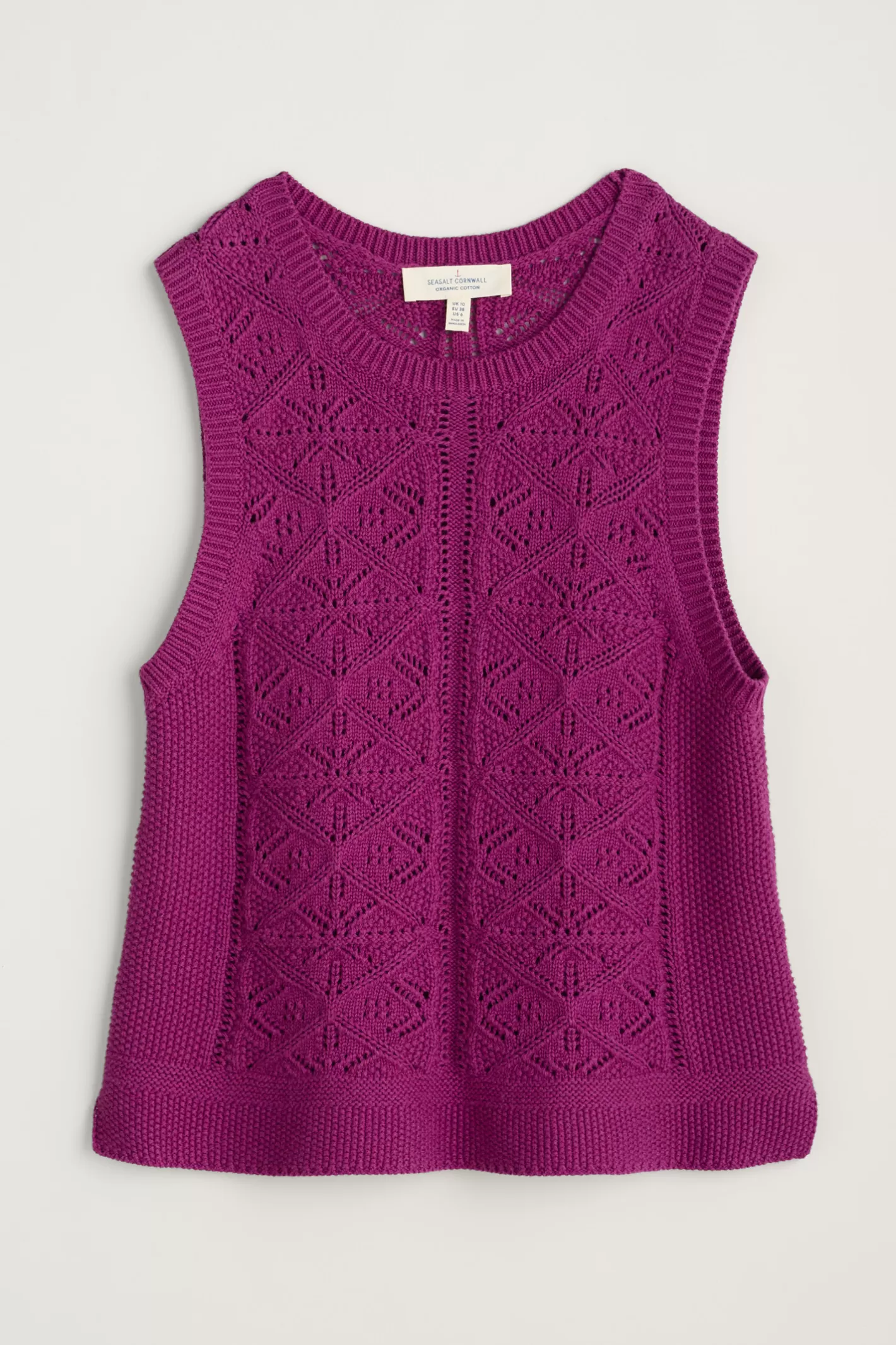 Best Doe Path Knitted Vest Women Knitwear