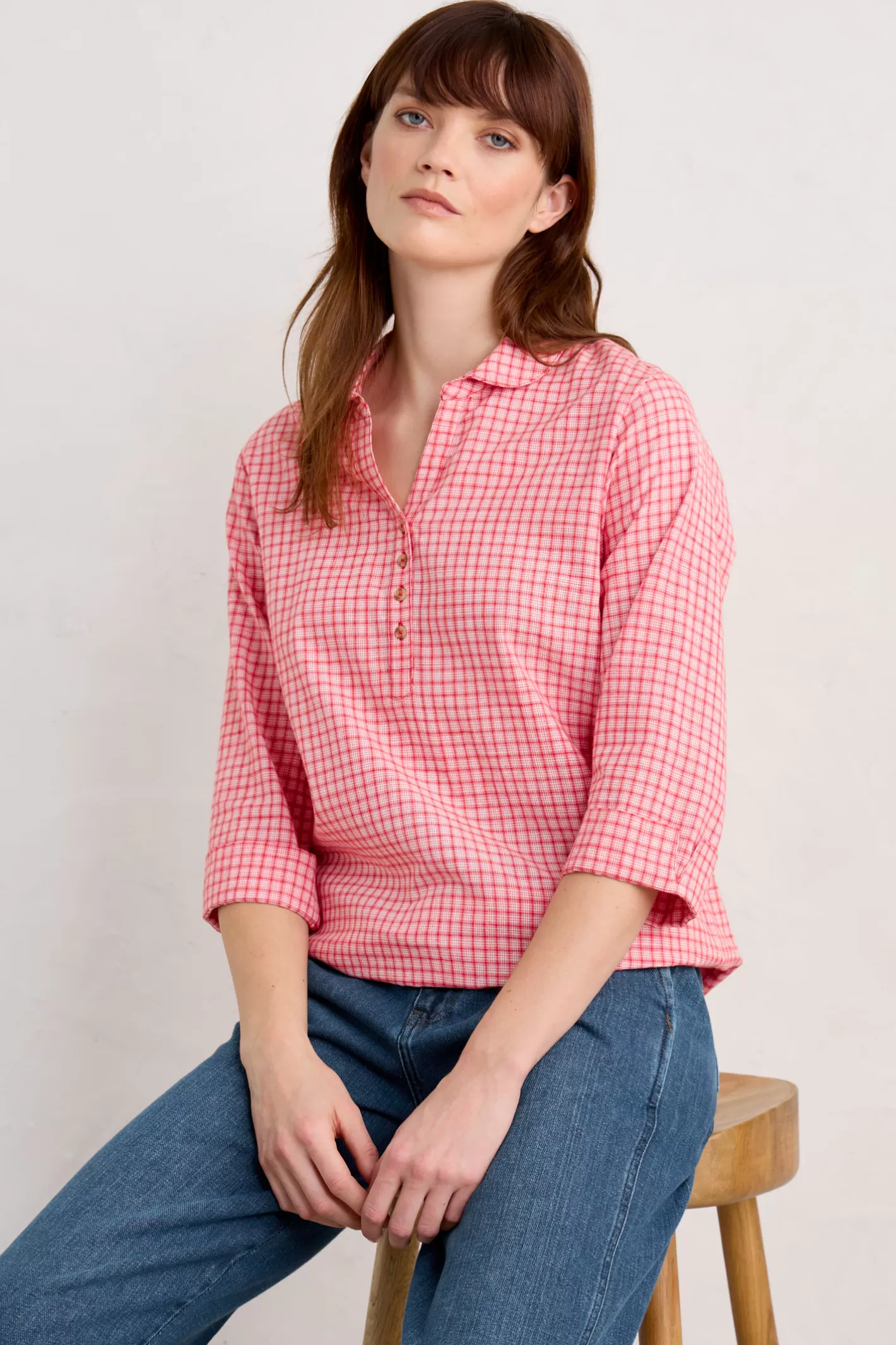 Fashion Farsight Cotton Shirt Women Tops