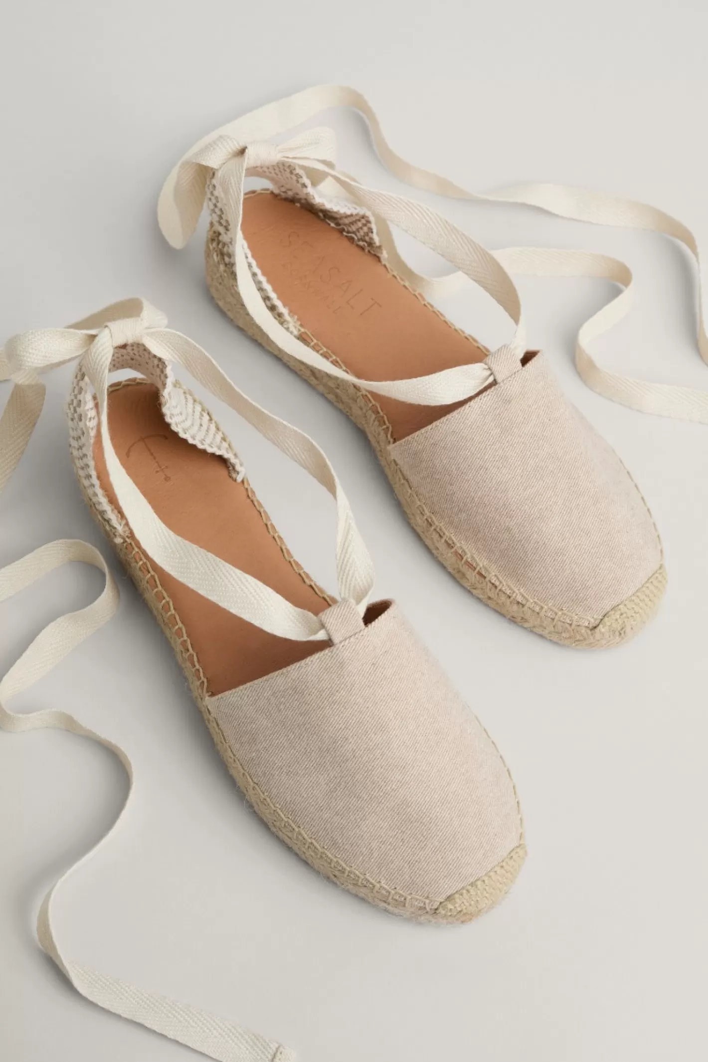 Flash Sale Fern Path Ankle Tie Cotton Espadrilles Women Shoes