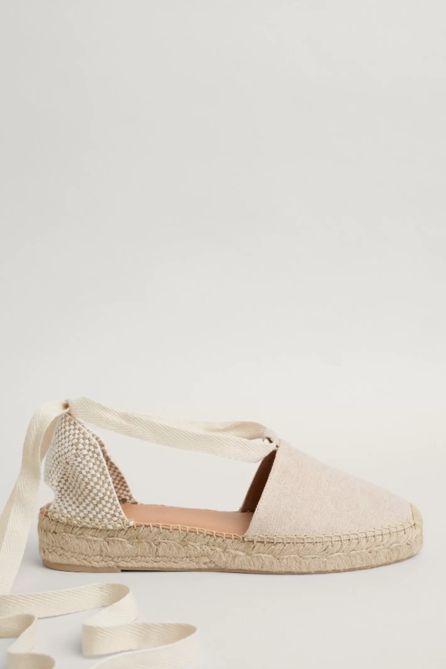 Flash Sale Fern Path Ankle Tie Cotton Espadrilles Women Shoes