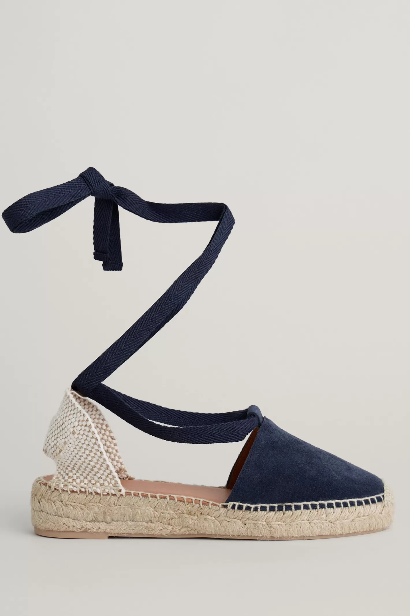 Fashion Fern Path Suede Wedge Espadrilles Women Shoes