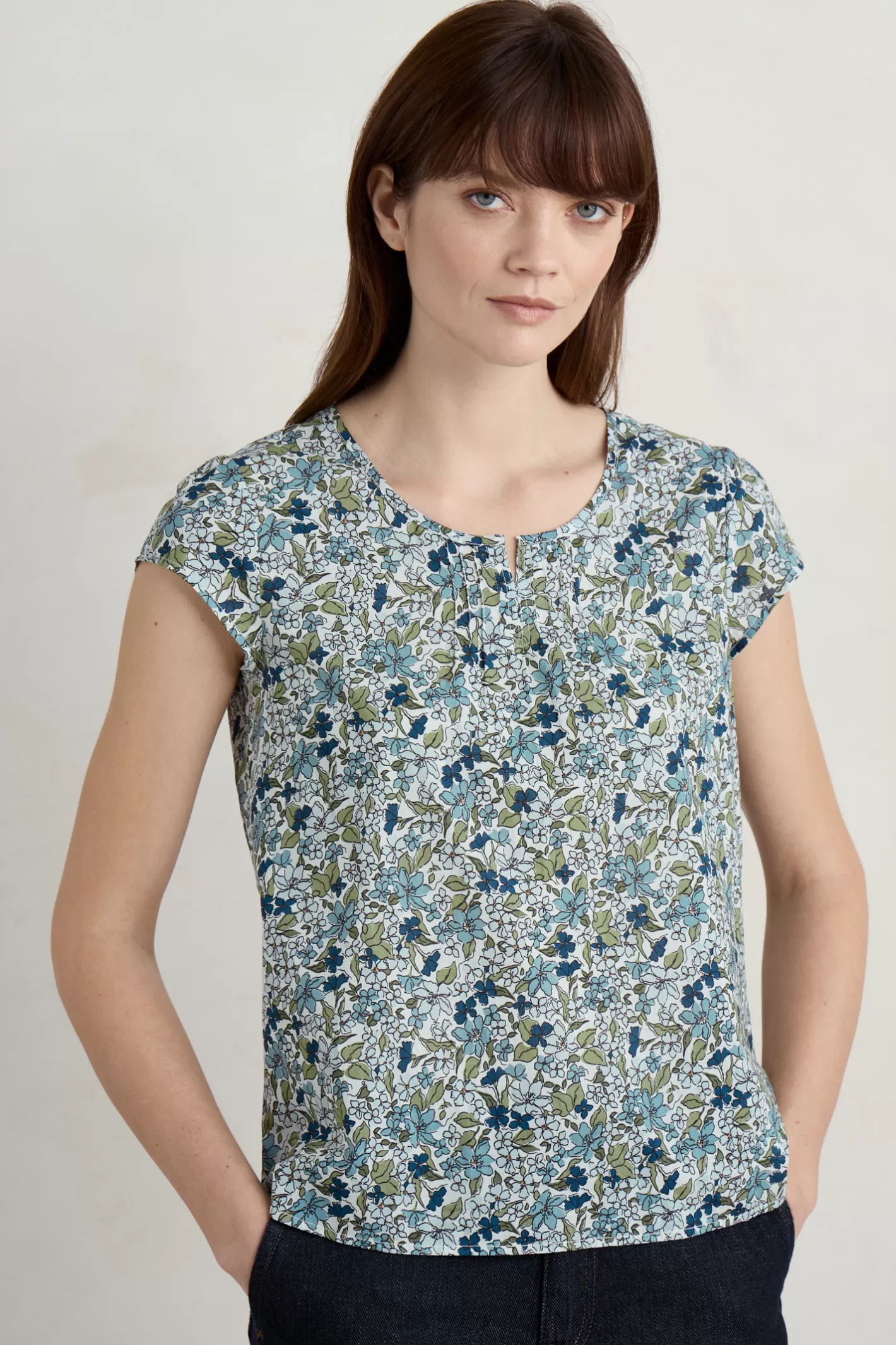 Hot Garden Gate Cotton Top Women Tops