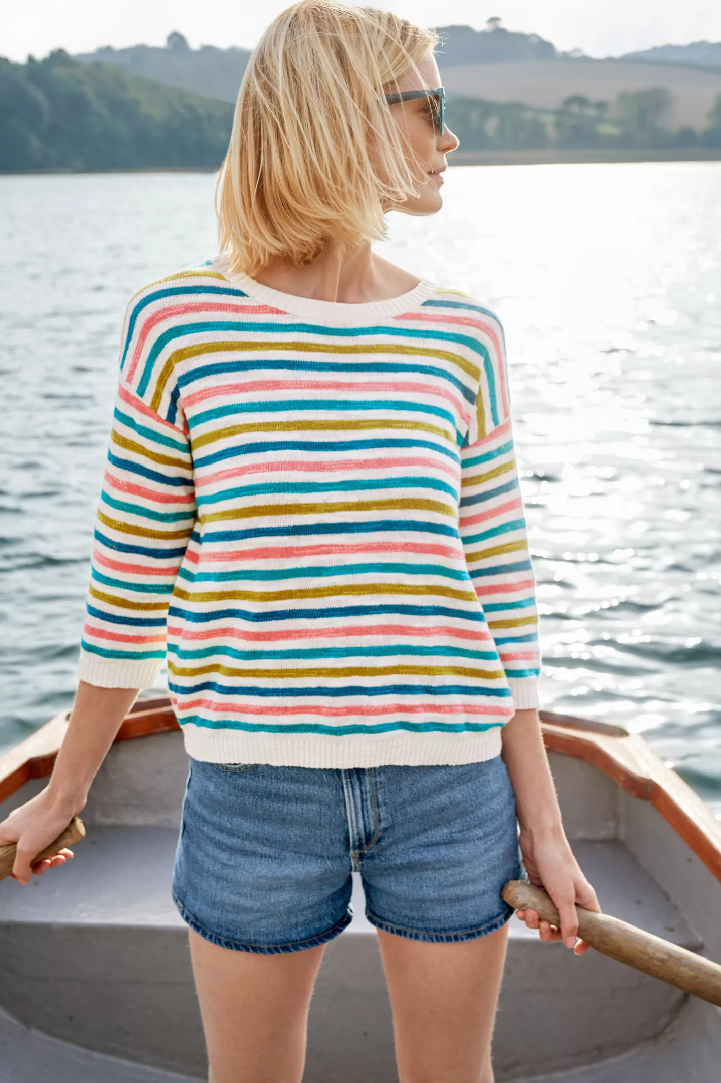 New Knavock Striped Jumper Women Knitwear