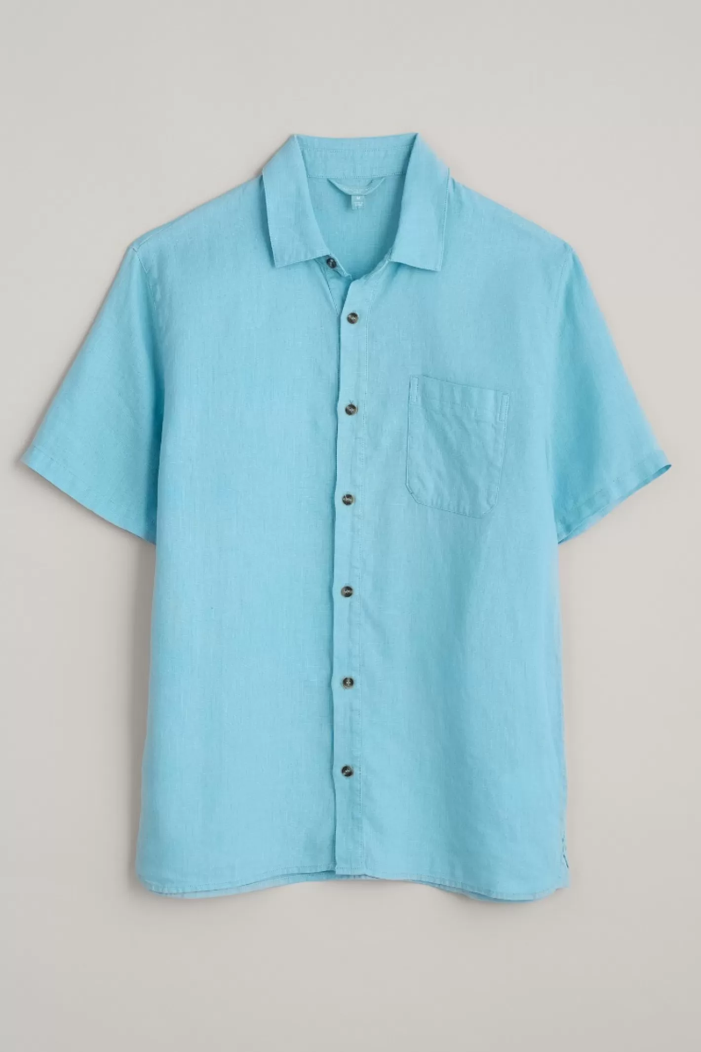 Store Men's Carne Short Sleeve Linen Shirt Men Tops & T-Shirts