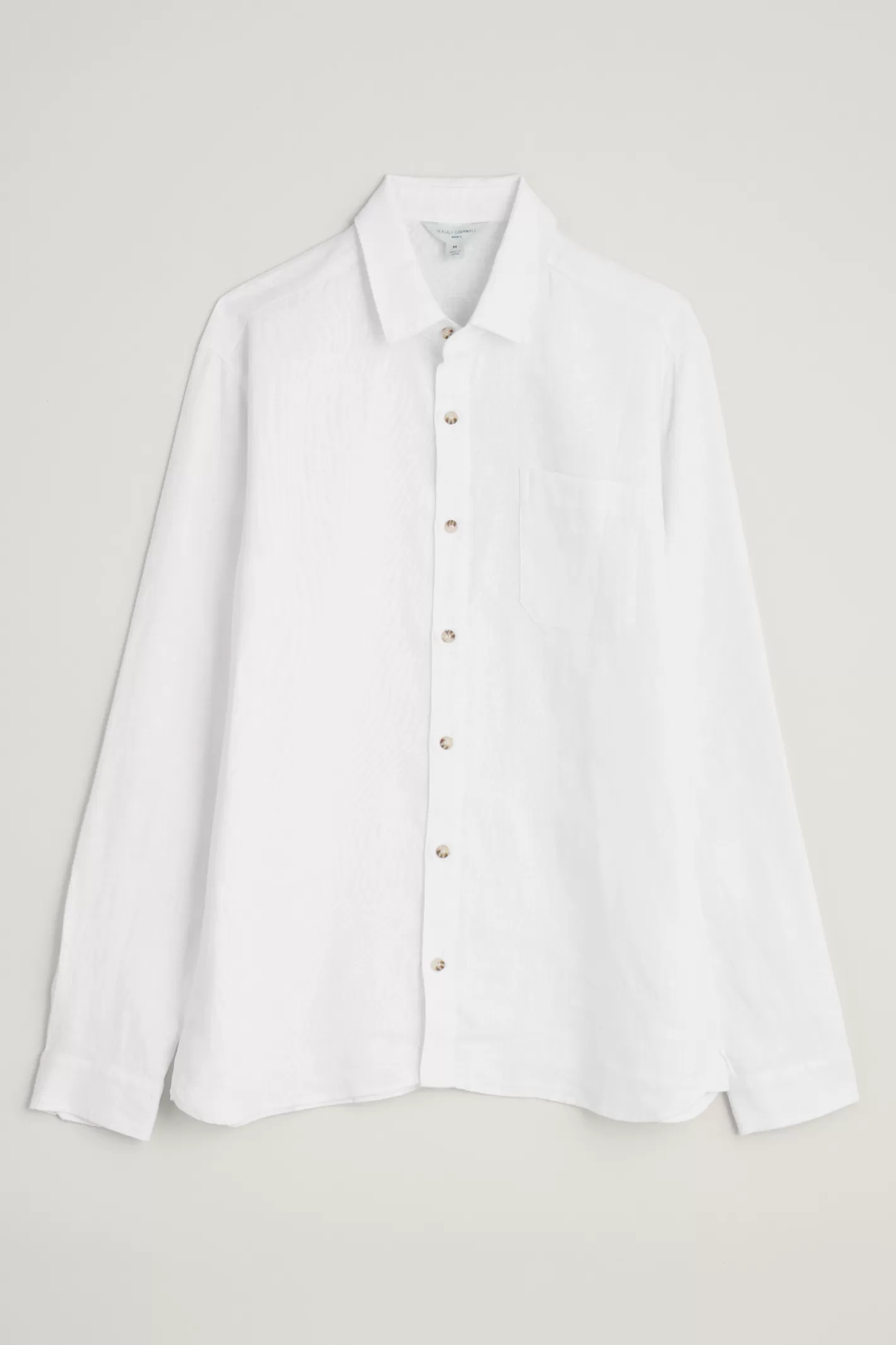 Hot Men's Curator Linen Shirt Men Tops & T-Shirts