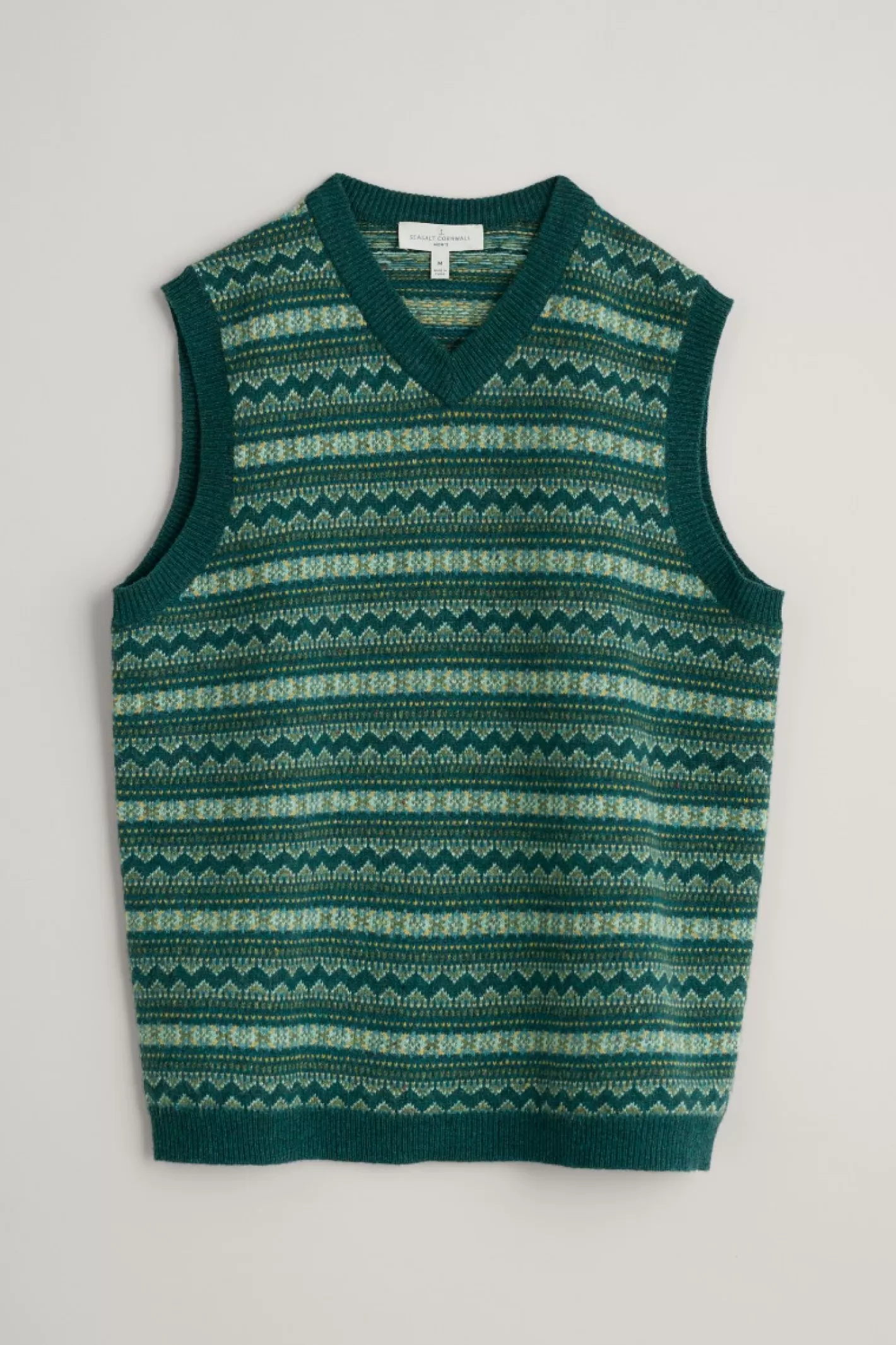 Outlet Men's Fair Isle Walt Vest Men Knitwear