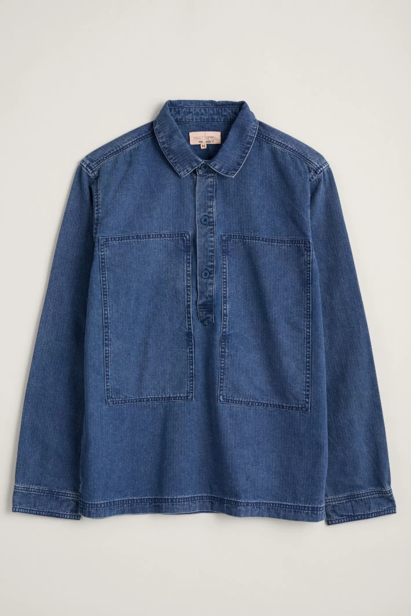 Store Men's Hawser Denim Overshirt Men Tops & T-Shirts