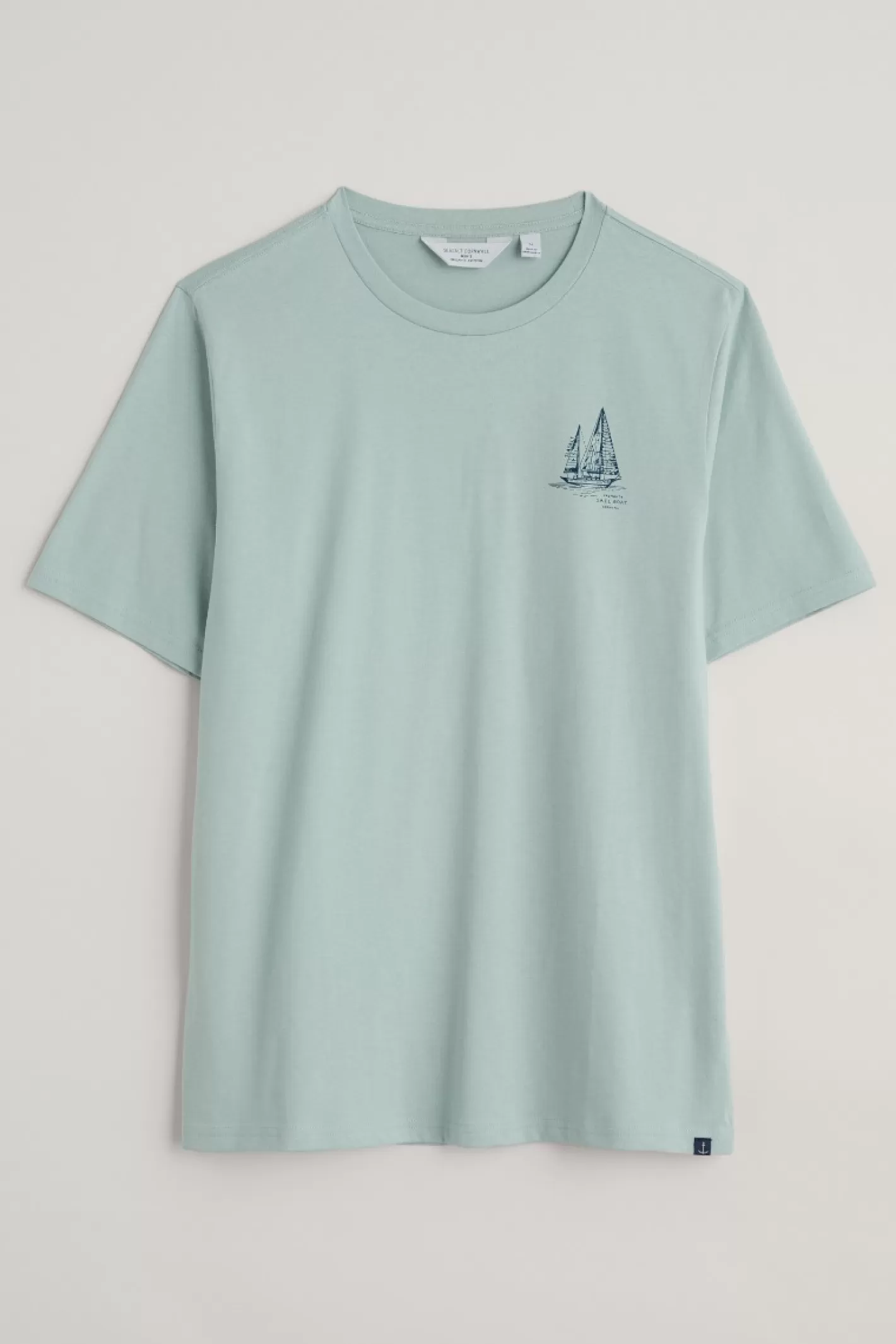 New Men's Loggerhead Organic Cotton T-Shirt Men Tops & T-Shirts