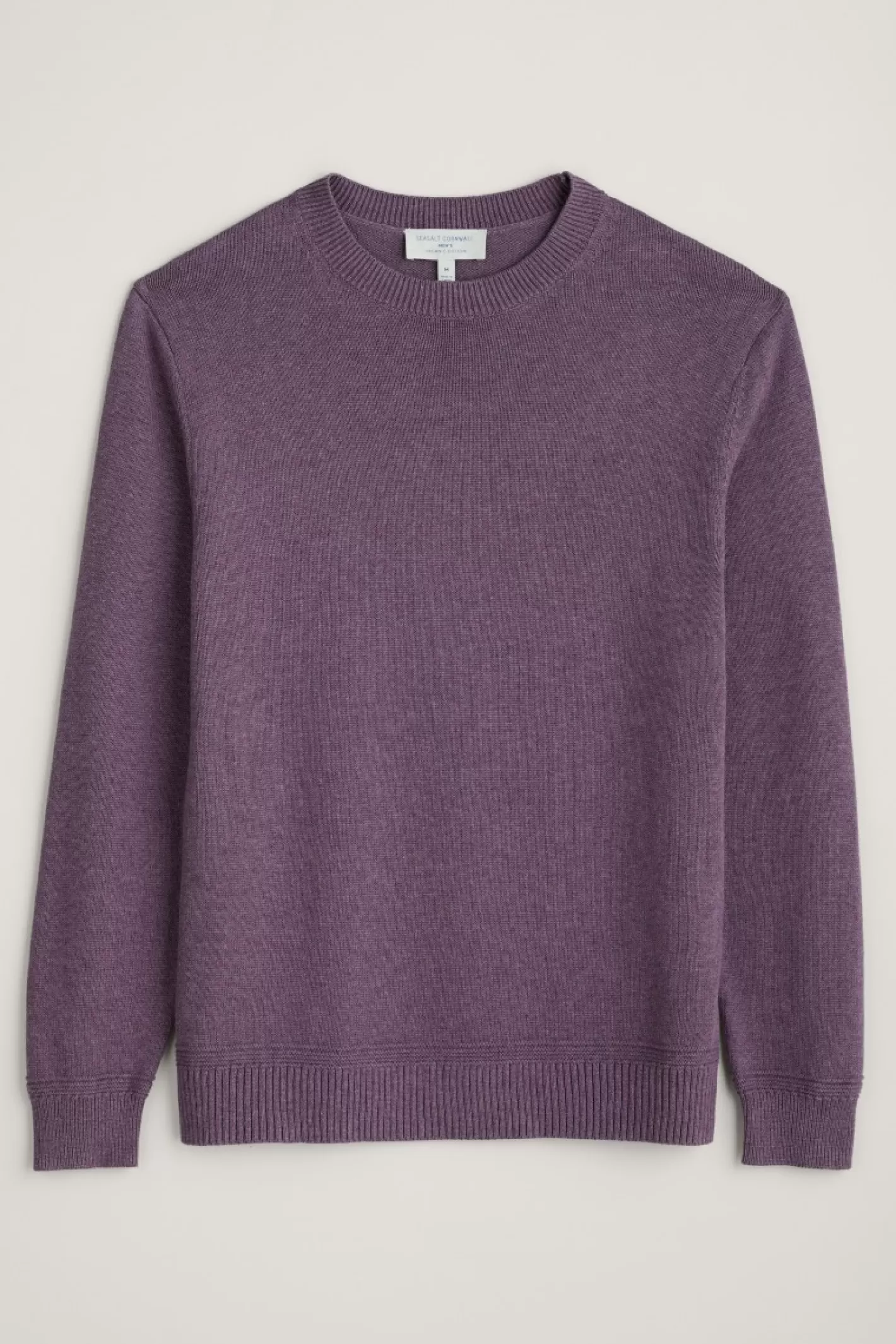 Fashion Men's Moorstone Knitted Organic Cotton Jumper Men Knitwear