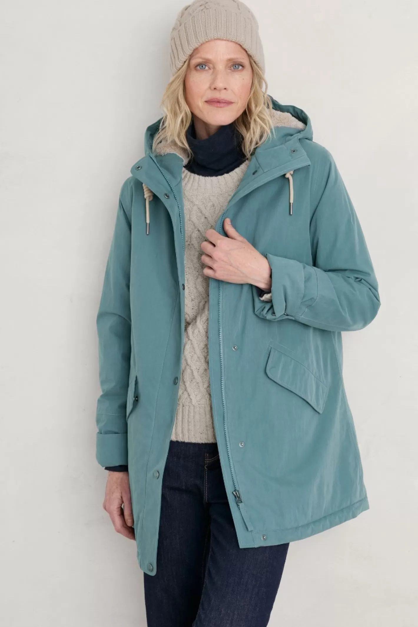 Cheap River Sea Waterproof Coat Women Coats & Jackets