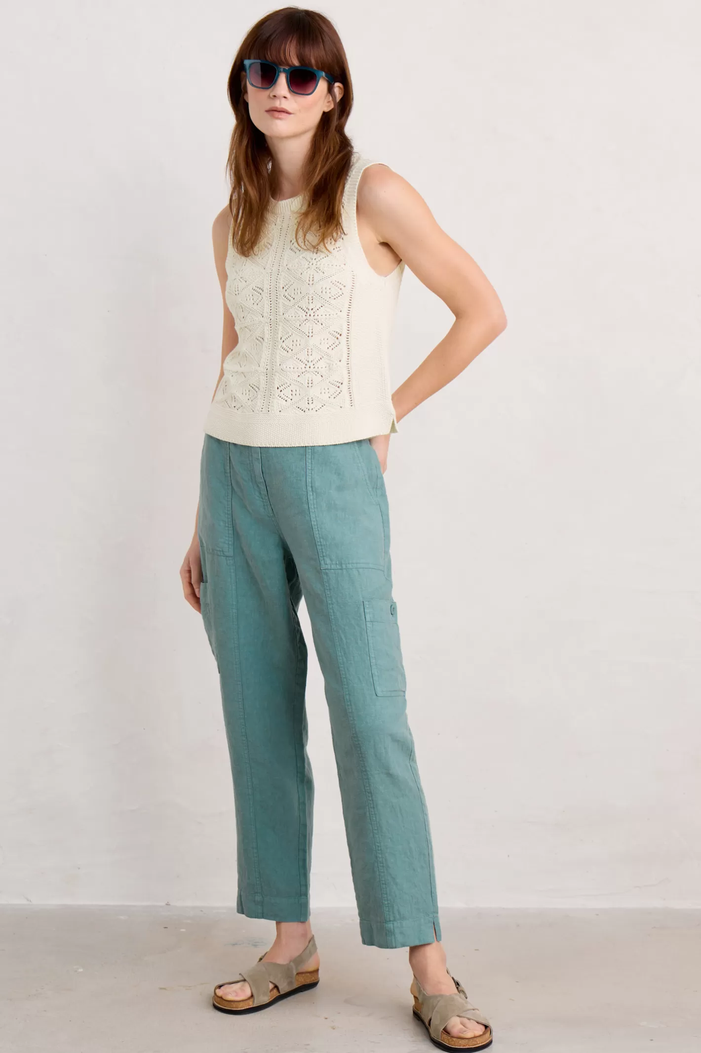 Best Rock Pipit Linen Trousers Women Trousers & Shorts