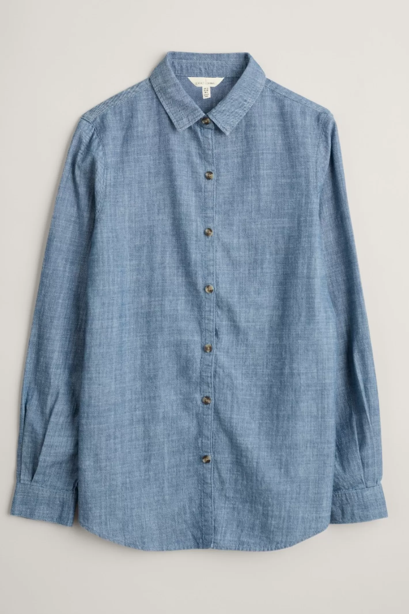 Online Sailmaker Chambray Shirt Women Tops