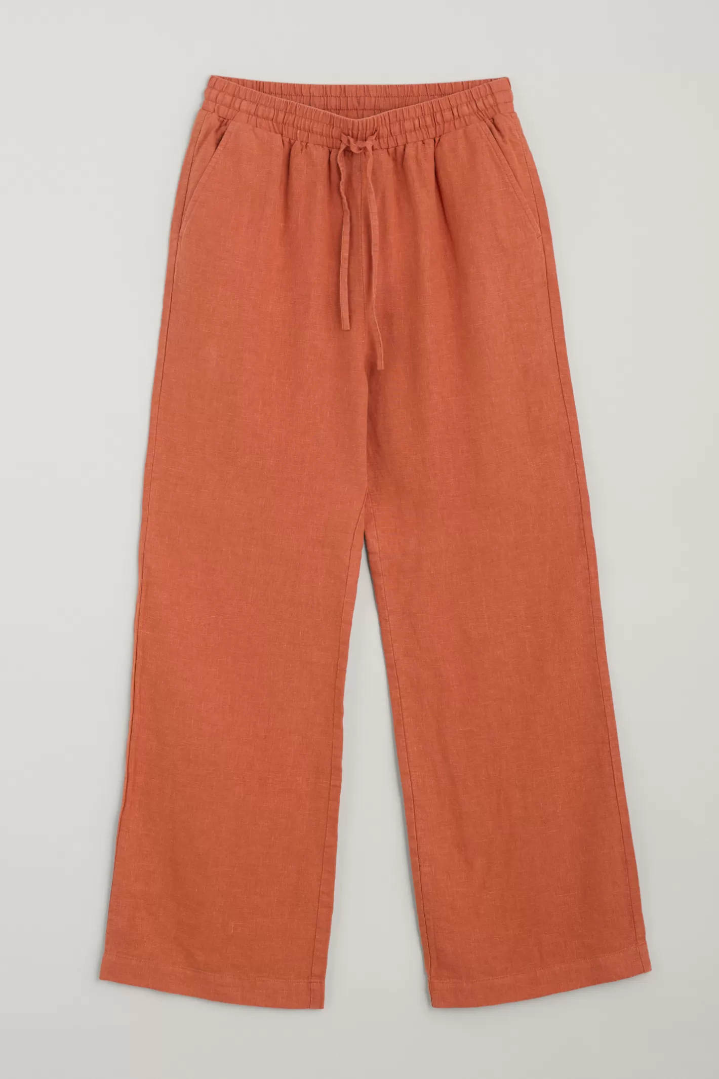 Discount Tide Flow Wide Leg Linen Trousers Women Trousers & Shorts