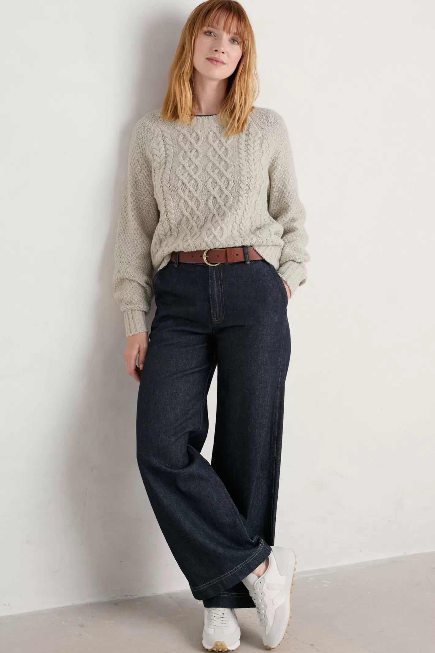 Best Sale Tressa Cable Knit Jumper Women Knitwear