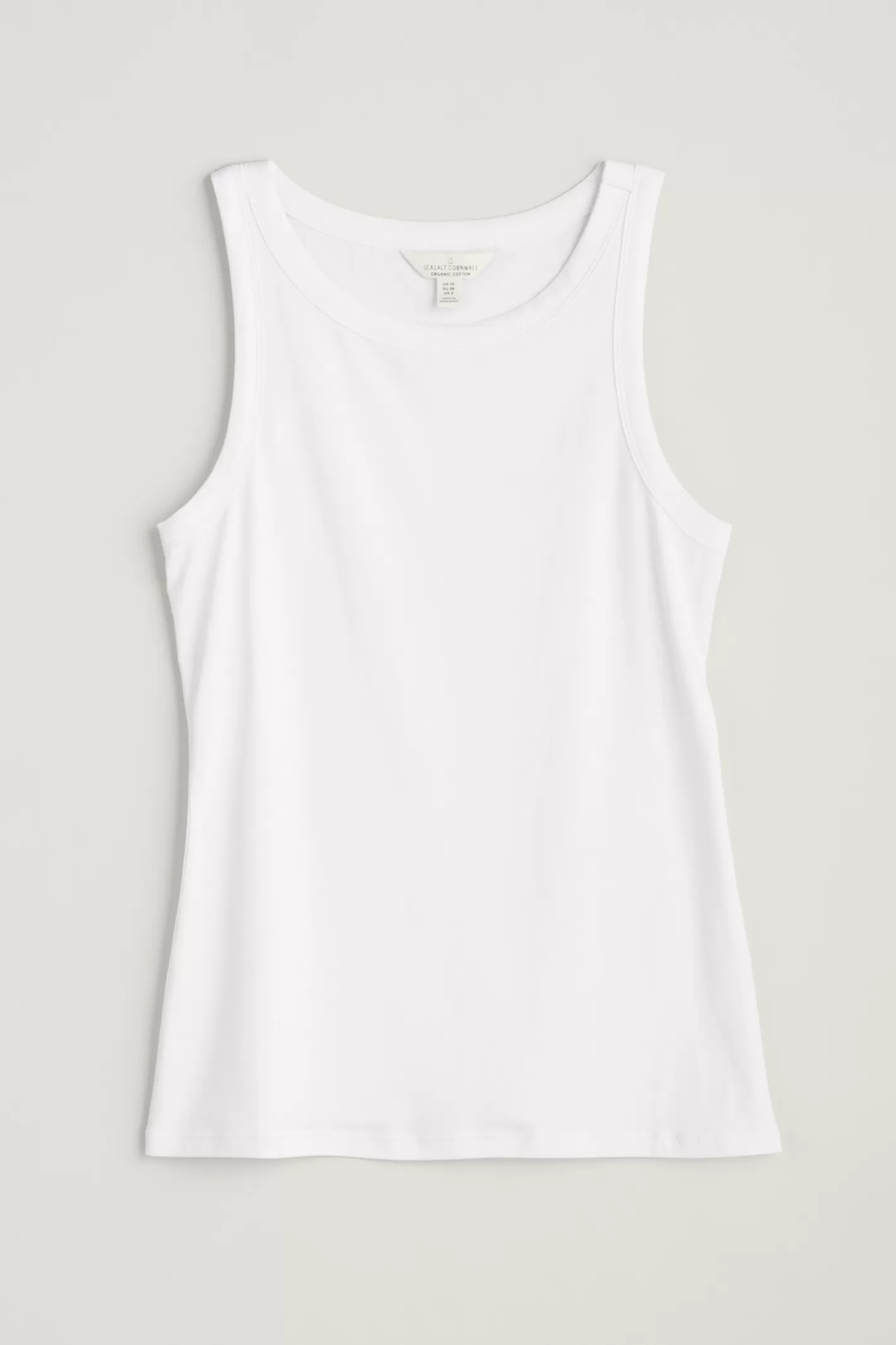 Shop Wild Plain Organic Cotton Racerback Vest (Gots) Women Tops