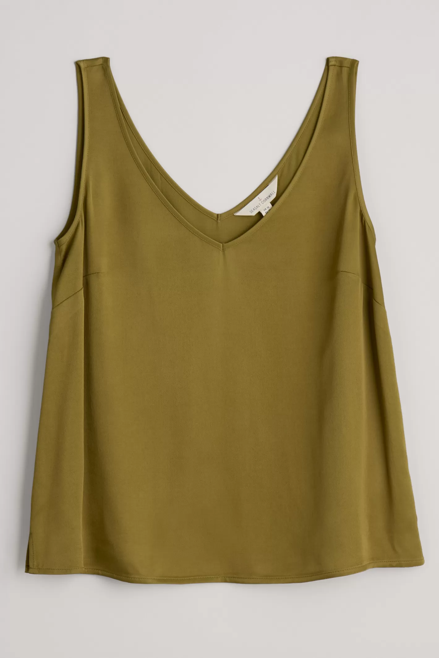 Fashion Wilder V-Neck Satin Vest Women Tops